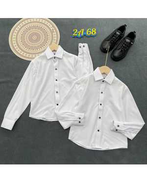 РУБАШКА В РАЗМЕР ТКАНЬ СТРЕЙЧ