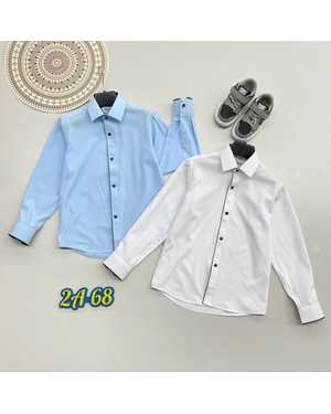 РУБАШКА В РАЗМЕР ТКАНЬ СТРЕЙЧ