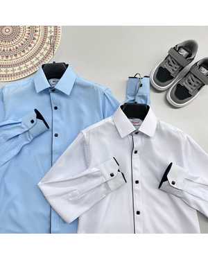 РУБАШКА В РАЗМЕР ТКАНЬ СТРЕЙЧ