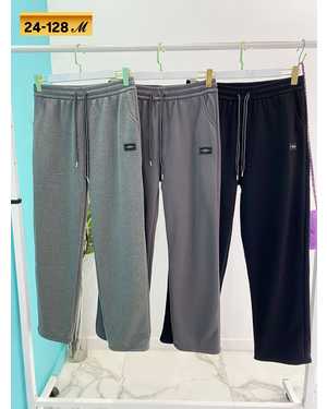 ШТАНЫ ТКАНЬ ТРИКОТАЖ С МЕХОМ