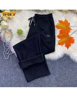 ШТАНЫ ТКАНЬ ТРИКОТАЖ С МЕХОМ