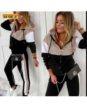 ЖЕНСКИЙ КОСТЮМ ДВОЙКА ТКАНЬ ТРИКОТАЖ