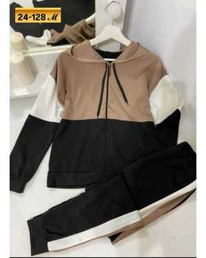 ЖЕНСКИЙ КОСТЮМ ДВОЙКА ТКАНЬ ТРИКОТАЖ