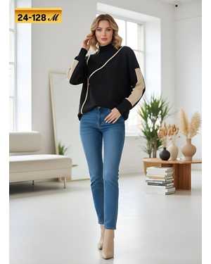 СВИТЕР ТКАНЬ КАШМИР ФАБРИЧНЫЙ