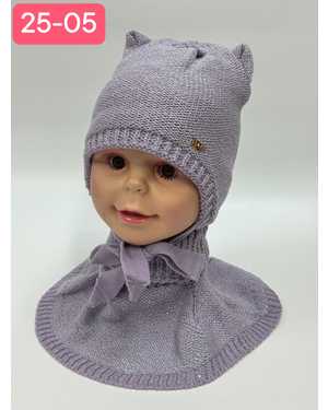 ШАПКА И СНУД ОТ 1 ДО 2 ЛЕТ РАЗМЕР: ЕДИНЫЙ ОТ 1-2 ГОДА ШЕРСТЬ СЕЗОН ЗИМА