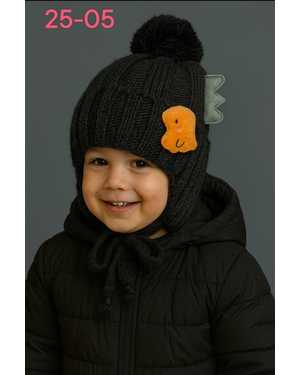 ШАПКА ОТ 3 ДО 8 ЛЕТ РАЗМЕР: ЕДИНЫЙ ОТ 3 ДО 8 ЛЕТ ШЕРСТЬ СЕЗОН ЗИМА