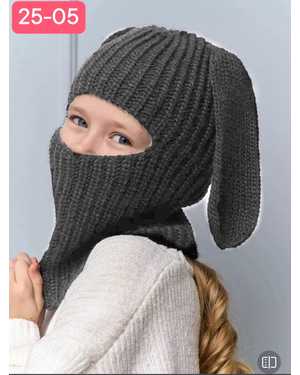 ШАПКА И СНУД ОТ 3 ДО 8 ЛЕТ РАЗМЕР: ЕДИНЫЙ ОТ 3 ДО 8 ЛЕТ 30% ШЕРСТЬ, 70% АКРИЛ СЕЗОН ЗИМА