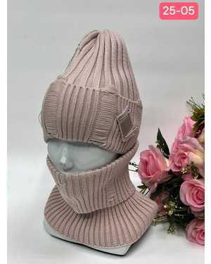 КОМПЛЕКТ ШАПКА СО СНУДОМ ОТ 5 ДО 15 ЛЕТ РАЗМЕР: ОТ 5 ДО 15 ЛЕТ 30% ШЕРСТЬ, 70% АКРИЛ СЕЗОН ЗИМА