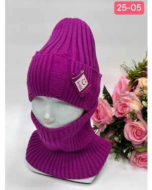 КОМПЛЕКТ ШАПКА СО СНУДОМ ОТ 5 ДО 15 ЛЕТ РАЗМЕР: ОТ 5 ДО 15 ЛЕТ 30% ШЕРСТЬ, 70% АКРИЛ СЕЗОН ЗИМА