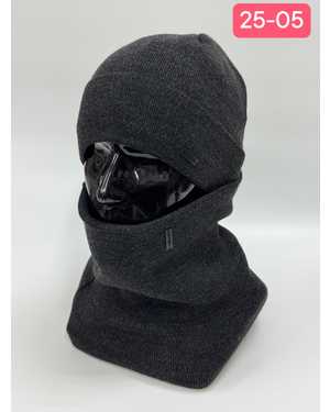 КОМПЛЕКТ ШАПКА И СНУД ОТ 8 ДО ВЗРОСЛЫЙ РАЗМЕР: ЕДИНЫЙ ХЛОПОК СЕЗОН ЗИМА