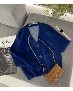 КАРДИГАН ТКАНЬ МЯГКИЙ ПУШИСТЫЙ