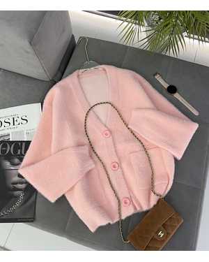 КАРДИГАН ТКАНЬ МЯГКИЙ ПУШИСТЫЙ