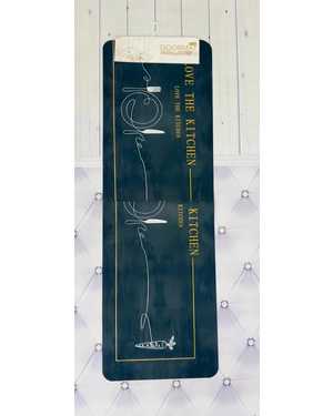 Нескользящий Быстросохнущий коврик Комплект 2 штуки Размер 40на120см Размер 40на60см