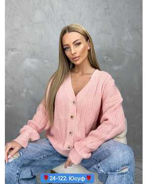 КАРДИГАН ТКАНЬ ВЯЗАНЫЙ