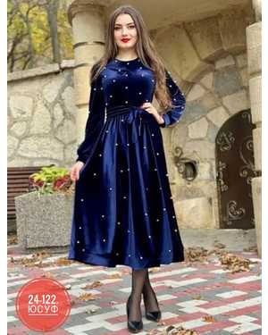 ПЛАТЬЕ ТКАНЬ ВЕЛЮР