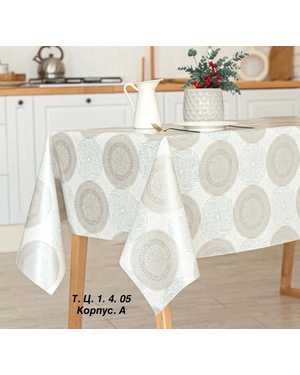 Скатерть Клеенка на тканевой размер 140 на 220см без выбора