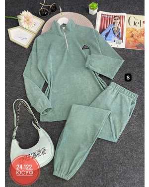 ЖЕНСКИЙ КОСТЮМ ДВОЙКА ТКАНЬ ВЕЛЬВЕТ