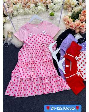 ПЛАТЬЕ ТКАНЬ ШТАПЕЛЬ+ Х/Б