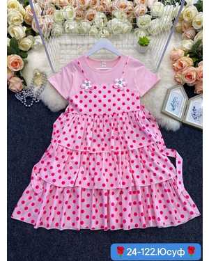 ПЛАТЬЕ ТКАНЬ ШТАПЕЛЬ+ Х/Б