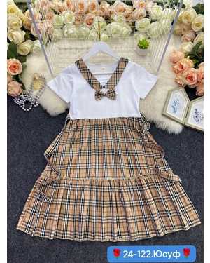 ПЛАТЬЕ ТКАНЬ ШТАПЕЛЬ+ Х/Б