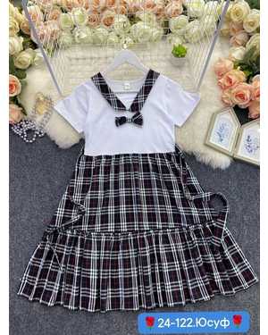 ПЛАТЬЕ ТКАНЬ ШТАПЕЛЬ+ Х/Б