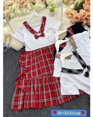 ПЛАТЬЕ ТКАНЬ ШТАПЕЛЬ+ Х/Б