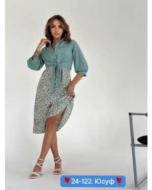 РУБАШКА ТКАНЬ КОФТА ЛАЙТ, ПЛАТЯ ПРАДА