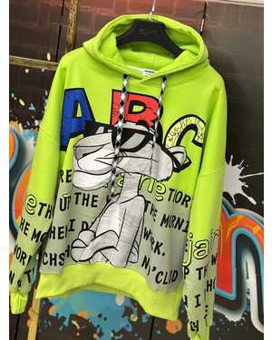 ТОЛСТОВКА ТКАНЬ 95% СОТОН + 5% ПОЛИЭСТЕР