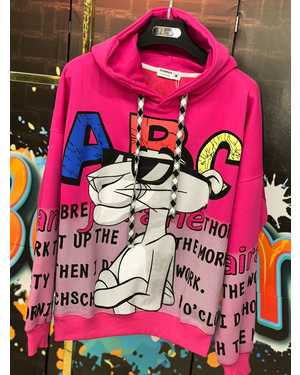 ТОЛСТОВКА ТКАНЬ 95% СОТОН + 5% ПОЛИЭСТЕР