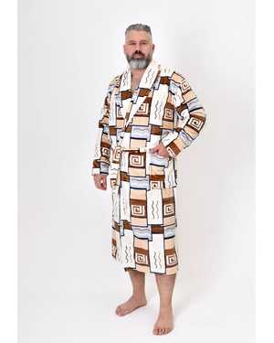 ХАЛАТ В РАЗМЕР ТКАНЬ ОЧЕНЬ ХОРОШИЙ КАЧЕСТВО ТЁПЛЫЙ