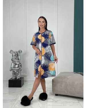 ХАЛАТ В РАЗМЕР ТКАНЬ ХЛОПОК