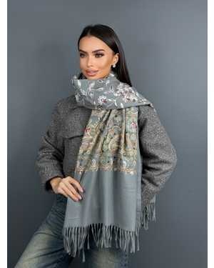 ПАЛАНТИН СОСТАВ: 65% КАШЕМИР 35% ШЕЛК РАЗМЕР: 70*190 CM