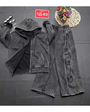 ДЕТСКИЙ КОСТЮМ В РАЗМЕР Ткань варенка ,внутри с начесом