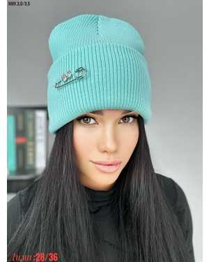 ШАПКА РАЗМЕР: ЕДИНЫЙ 70% ШЕРСТЬ, 30% АКРИЛ