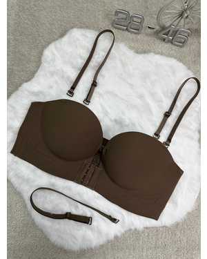 Женский Бюстгальтер без косточек бесшовный с пуш ап
