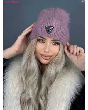 ШАПКА АНГОРА БЕЗ ФЛИС ОТ 8 ДО 108 ЛЕТ РАЗМЕР: ЕДИНЫЙ 80 % АНГОРА, 10 % АКРИЛ, 10 % ШЕРСТЬ