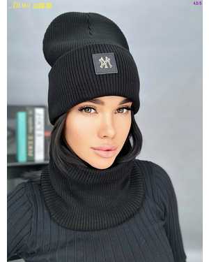 ШАПКА ДВОЙНАЯ + СНУД ОТ 8 ДО 108 ЛЕТ РАЗМЕР: ЕДИНЫЙ 70% ШЕРСТЬ, 30% АКРИЛ СЕЗОН ЗИМА