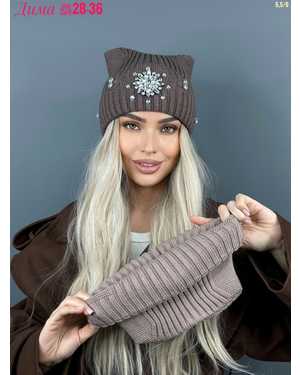 ШАПКА РАЗМЕР: ЕДИНЫЙ ШЕСТЬ + ВИСКОЗА