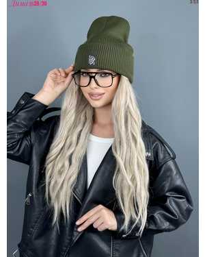 ШАПКА РАЗМЕР: ЕДИНЫЙ 70% ШЕРСТЬ, 30% АКРИЛ