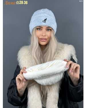 ШАПКА ОТ 5 ДО ВЗРОСЛЫЙ РАЗМЕР: ЕДИНЫЙ АЛЬПАКА СЕЗОН ЗИМА
