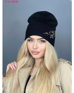 ШАПКА ДВОЙНАЯ ОТ 8 ДО 81 ЛЕТ РАЗМЕР: ОТ 8 ЛЕТ ДО 81 ЛЕТ ШЕРСТЬ