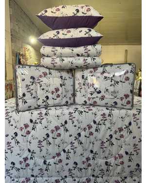 Комплекты постельного белья с готовым одеялом + подушки 2шт. Ткань: Сатин-Хлопок(возможно замена на похожее)