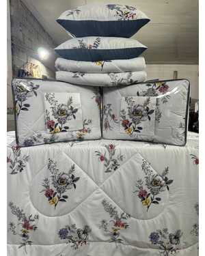 Комплекты постельного белья с готовым одеялом + подушки 2шт. Ткань: Сатин-Хлопок(возможно замена на похожее)