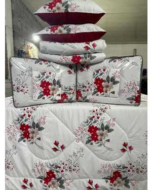 Комплекты постельного белья с готовым одеялом + подушки 2шт. Ткань: Сатин-Хлопок(возможно замена на похожее)