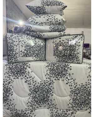Комплекты постельного белья с готовым одеялом + подушки 2шт. Ткань: Сатин-Хлопок(возможно замена на похожее)