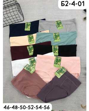 Женские трусики. В упаковке 10шт один размер разные цвета