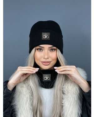 ШАПКА ДВОЙНАЯ + СНУД ОТ 8 ДО 108 ЛЕТ РАЗМЕР: ЕДИНЫЙ 70% ШЕРСТЬ, 30% АКРИЛ СЕЗОН ЗИМА