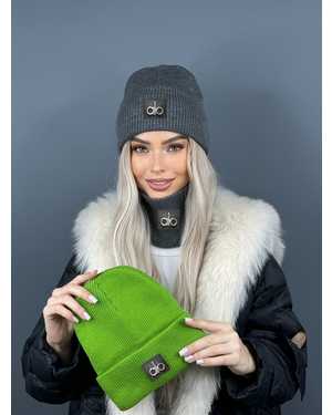 ШАПКА ДВОЙНАЯ + СНУД ОТ 8 ДО 108 ЛЕТ РАЗМЕР: ЕДИНЫЙ 70% ШЕРСТЬ, 30% АКРИЛ СЕЗОН ЗИМА