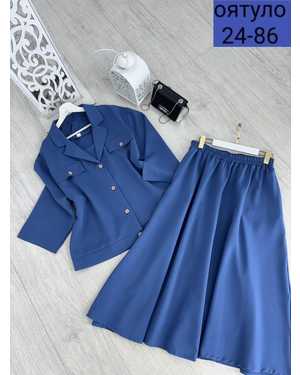 ЖЕНСКИЙ КОСТЮМ ДВОЙКА ТКАНЬ БАРБИ