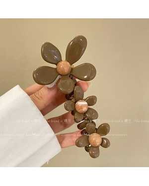 резинки для волос для конского хвоста с цветами